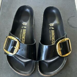 Birkenstock Black Big Buckle 36